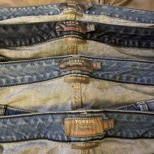TORRID boyfriend vintage stretch pants size 20 lot